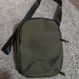 Men's Olive Green Belt Bag